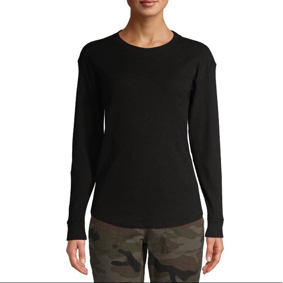 Time And Tru Womens Thermal Tshirt New 